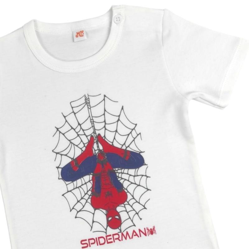 Polo de niño bebe SPIDERMAN 2 Mod. 2 (basta roja) polo sale niño